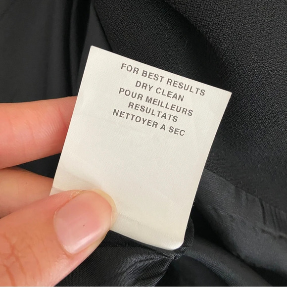 Vintage Studio Jax Black Blazer with Satin Trim size 4 - Picture 6 of 6